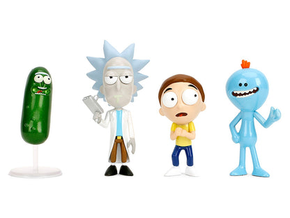 Rick and Morty MetalFigs 2 1/2-Inch Die-Cast Metal Mini-Figure 4-Pack