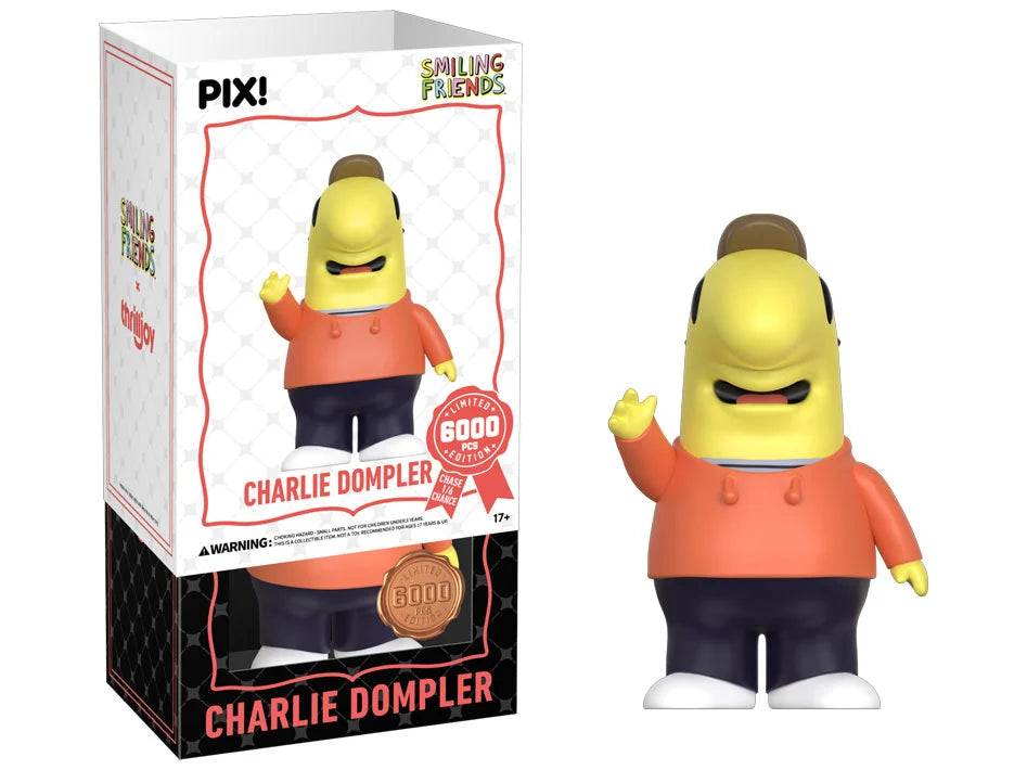 Smiling Friends Charlie Dompler Pix! Vinyl Figure