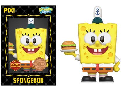 SpongeBob SquarePants with Krabby Patty Pix! Vinyl Figure - 2026 Convention Exclusive