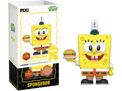 SpongeBob SquarePants with Krabby Patty Pix! Vinyl Figure - 2026 Convention Exclusive