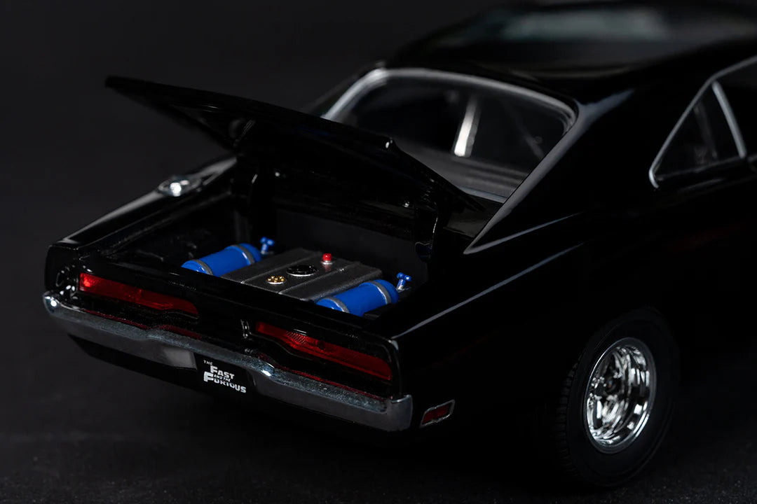 TRUESPEC FAST & FURIOUS DOM'S 1970 DODGE CHARGER R/T, 1:24 SCALE VEHICLE (THIS IS A PRE-ORDER ETA OCTOBER/ November 2024)