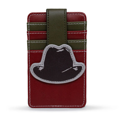 Character Wallet ID Card Holder - A Nightmare on Elm Street Freddy Hat Red/Green (ETA SEPTEMBER / OCTOBER 2024)