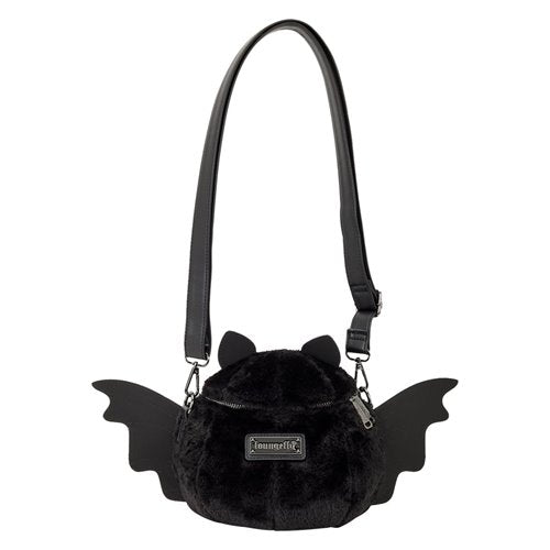 Loungefly Bat Figural Plush Crossbody Bag