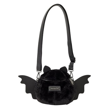 Loungefly Bat Figural Plush Crossbody Bag