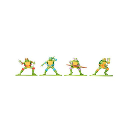 Teenage Mutant Ninja Turtles Nano Scene with 4 Nano MetalFigs Playset