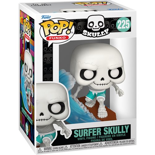 Skeleton Summer Surfer Skully Funko Pop! Vinyl Figure #225 (PREORDER - August / September 2026)