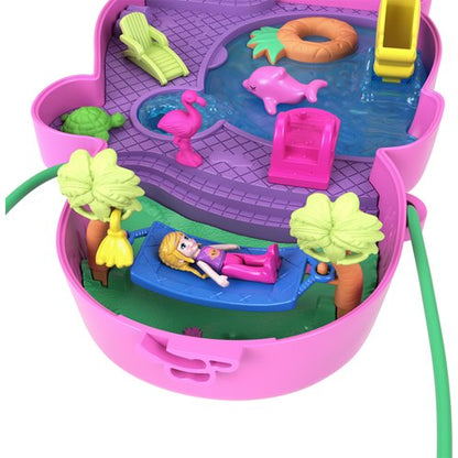 Polly Pocket Adventures in Rio Momma Monkey and Baby Compact Playset (ETA MARCH / APRIL 2025)