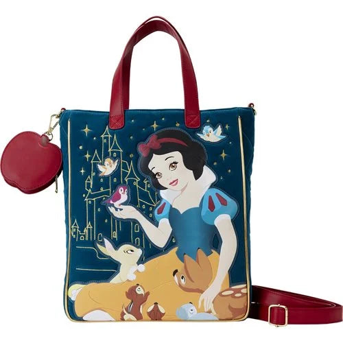 Snow White Heritage Quilted Velvet Tote Bag (ETA FEBRUARY / MARCH 2024)