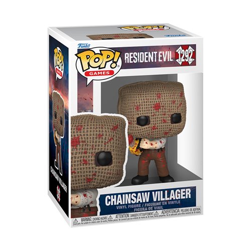 Resident Evil Chainsaw Villager Funko Pop! Vinyl Figure #1292 - PREORDER