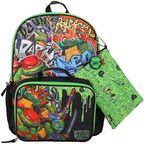 Teenage Mutant Ninja Turtles Backpack 5-Piece Set (ETA August/ September 2023)