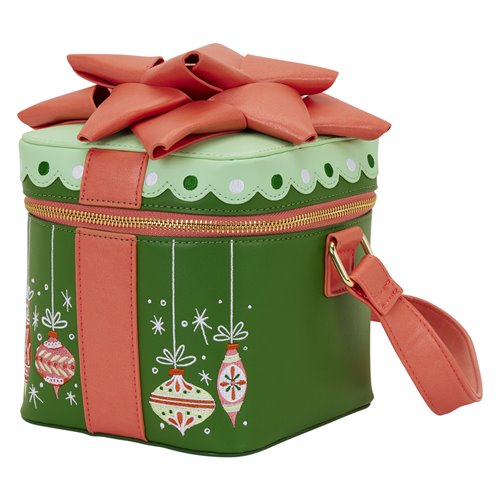 Loungefly Figural Holiday Gift Crossbody Bag