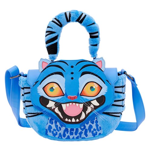 KPop Demon Hunters Derpy GIow-in-the-Dark Faux Fur Crossbody Bag - PREORDER