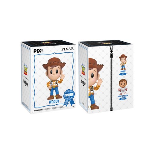 Toy Story 3 Woody Pix! Vinyl Figure - PREORDER
