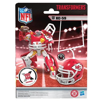 PREORDER - Transformers NFL Kansas City Chiefs KC-59 Action Figure – PREORDER March 2026 – Licensed NFL Toy