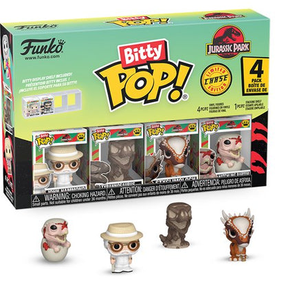 Jurassic Park Velociraptor Bitty Pop! 4-Pack | Funko