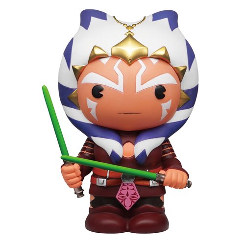 Star Wars Ahsoka Tano with Light Sabers PVC Figural Bank