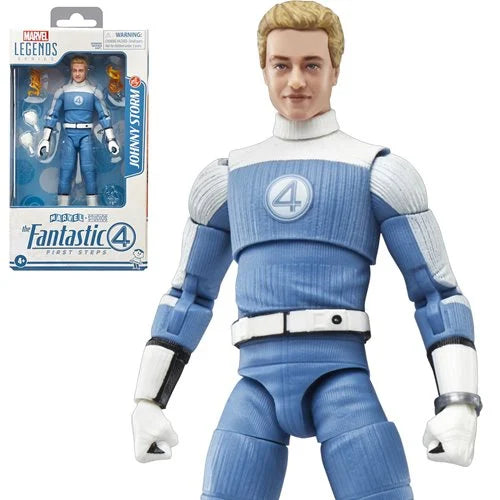 The Fantastic Four: First Steps Marvel Legends Series Johnny Storm 6-Inch Action Figure