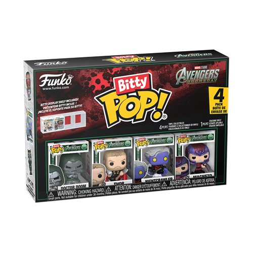 Avengers: Doomsday Doom Bitty Pop! 4-Pack | Preorder | Funko