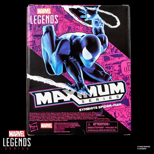 Marvel Legends | Maximum Series Symbiote Spider-Man 6-Inch Action Figure | Hasbro | PREORDER