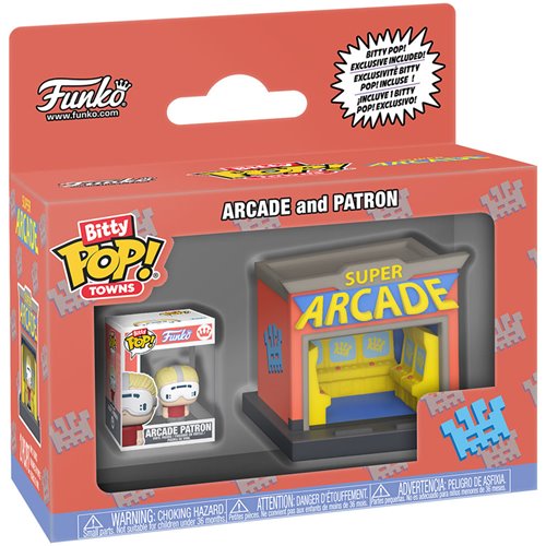 Bitty City Arcade with Patron Bitty Pop! Town | Funko