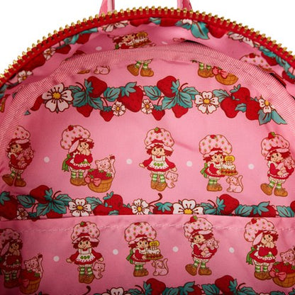 Strawberry Shortcake Denim Gingham Mini-Backpack