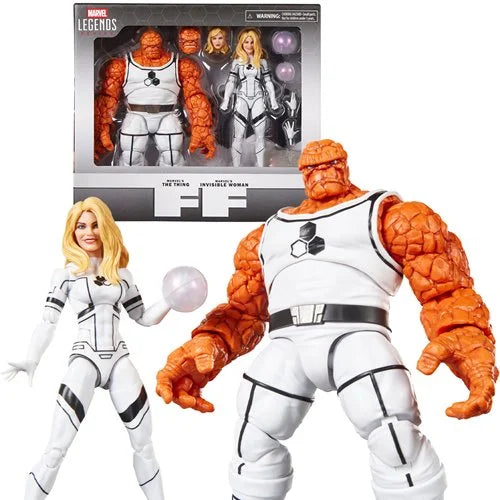 Marvel Legends | Future Foundation The Thing & Invisible Woman 6-Inch Action Figures 2-Pack | Hasbro