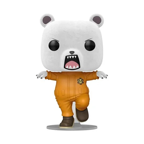 One Piece Bepo Bear Flocked Funko Pop! Vinyl Figure #1896 - AAA Anime Exclusive (ETA MAY / JUNE 2025)