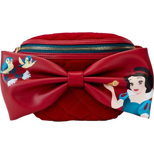 Snow White Classic Bow Velvet Belt Bag (ETA FEBRUARY / MARCH 2024)