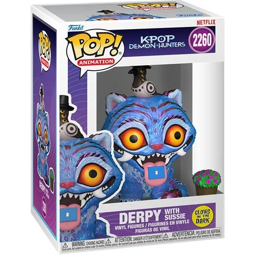 KPop Demon Hunters Tiger with Bird Glow-in-the-Dark Funko Pop! Vinyl Figure #2260 (ETA JANUARY / FEBRAURY 2026)