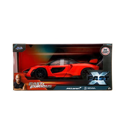 Fast and Furious Fast X McLaren Senna Orange and Black 1:24 Scale Die-Cast Metal Vehicle (ETA FEBRUARY 2025)