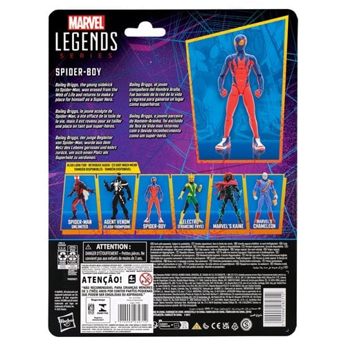 Spider-Man Marvel Legends Spider-Boy 6-Inch Action Figure (ETA APRIL / MAY 2025)