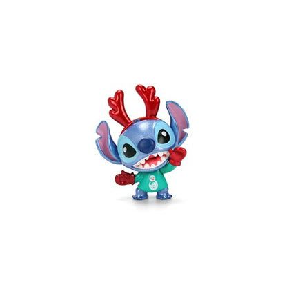 Lilo and Stitch Stitch Holiday MetalFigs 2 1/2-Inch Die-Cast Metal Mini-Figure 4-Pack