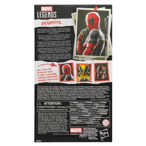 Deadpool & Wolverine Marvel Legends Deadpool 6-Inch Action Figure (ETA NOVEMBER / DECEMBER 2024)