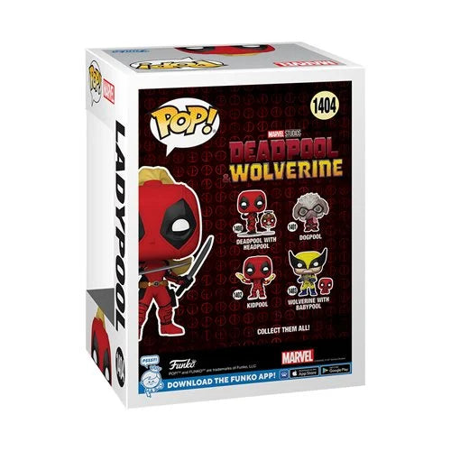 Deadpool & Wolverine Ladypool with Swords Pop! Vinyl Figure #1404 (ETA JANUARY / FEBRUARY 2025)