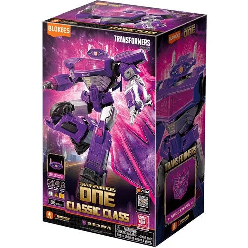 Transformers Classic Class Shockwave CC18 Blokees Model Kit