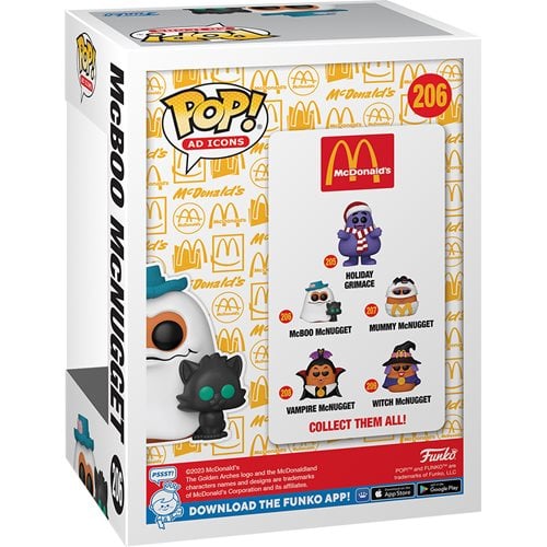 McDonalds Halloween McBoo McNugget Funko Pop! Vinyl Figure #206 (ETA SEPTEMBER / OCTOBER 2023)