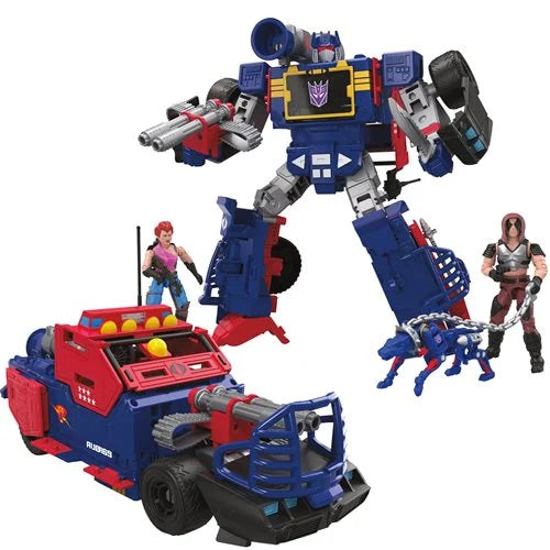Transformers Collaborative G.I. Joe Mash-Up Soundwave Dreadnok Thunder Machine, Zartan and Zarana Action Figures (ETA JANUARY/FEBRUARY 2024)