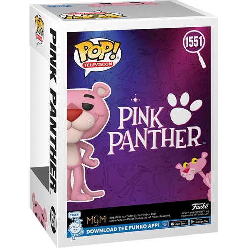 Pink Panther Smiling Funko Pop! Vinyl Figure #1551 (ETA JULY / AUGUST2024)