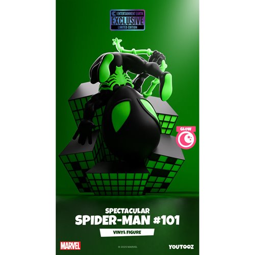 Marvel Comics Collection Spectacular Spider-Man #101 Glow in the Dark Vinyl Figure #36 - Entertainment Earth Exclusive