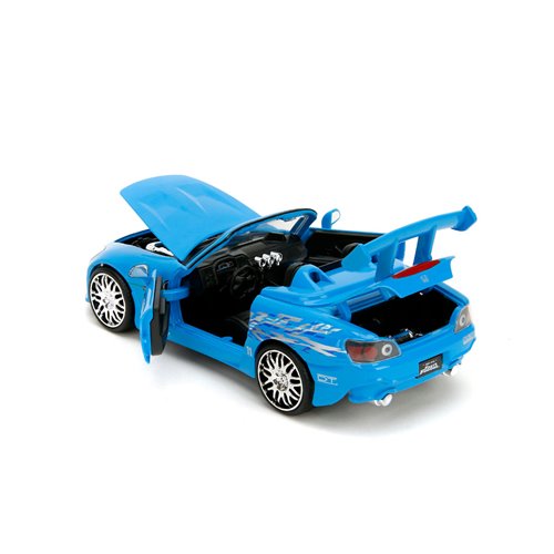 Fast and Furious 2001 Honda S2000 Mia's Blue Design 1:24 Scale Die-Cast Metal Vehicle