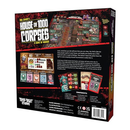 Rob Zombies House of 1000 Corpses: A Game of Horror Board Game (ETA March/April 2025)