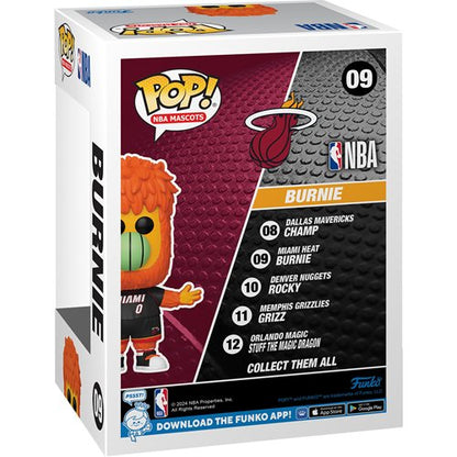 NBA Mascots Miami Heat Burnie Funko Pop! Vinyl Figure #09