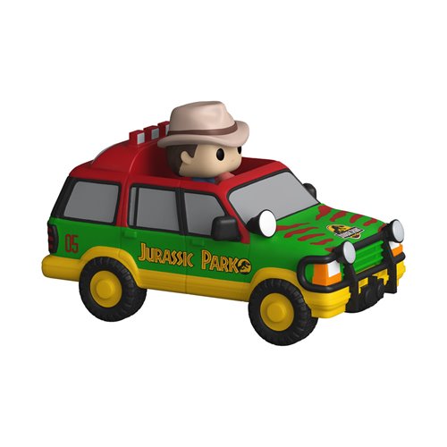 Jurassic Park Dr. Alan Grant with SUV Bitty Pop! Ride | Funko