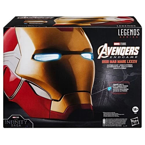 Avengers Endgame Marvel Legends Iron Man Mark 85 Premium Electronic Helmet Prop Replica (ETA November /DECEMBER 2024