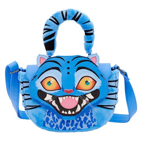 KPop Demon Hunters Derpy GIow-in-the-Dark Faux Fur Crossbody Bag - PREORDER