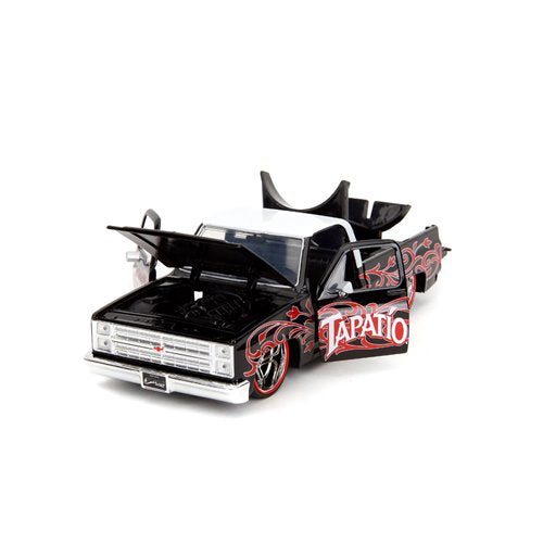 Tapatio Day of the Dead 1985 Chevy C10 1:24 Scale Die-Cast Metal Vehicle with Charro Man Figure