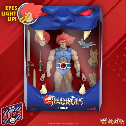 ThunderCats Ultimates Lion-O (LED Eyes) 7-Inch Action Figure (ETA JULY / AUGUST 2025)