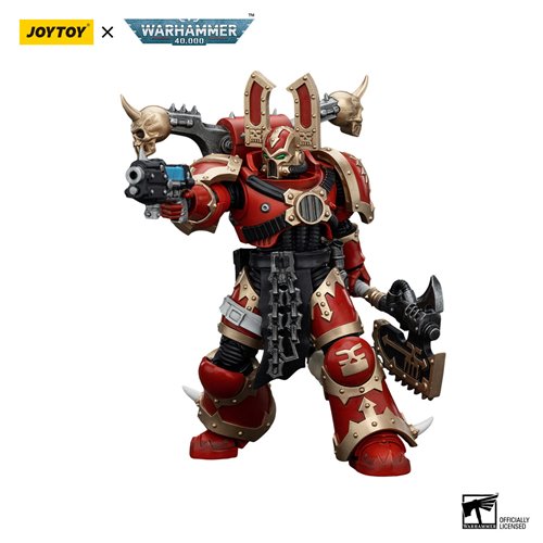 Joy Toy Warhammer 40,000 World Eaters Khorne Berzerker 3 1:18 Scale Action Figure  (ETA MARCH / APRIL 2025)