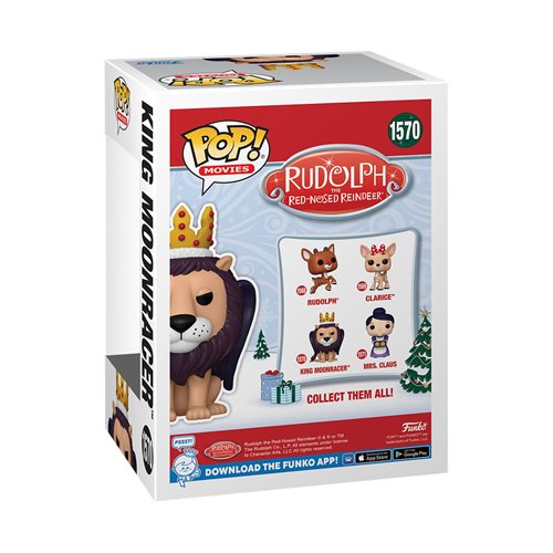 Rudolph the Red-Nosed Reindeer 60th Anniversary King Moonracer Funko Pop! Vinyl Figure #1570