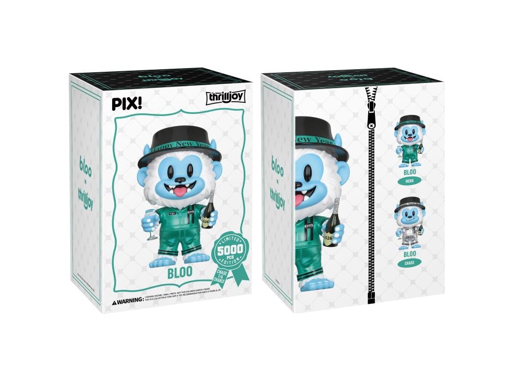 New Year Blu 2026 Pix! Vinyl Figure
